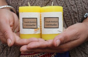 Touch Nature citronella candle Touch Nature citronella candles