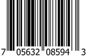 Standard UPC-A Barcode